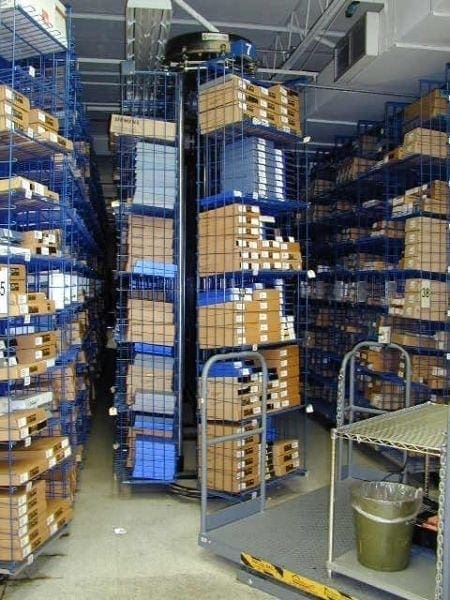 carousel horizontal rack