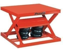 table lift pneu