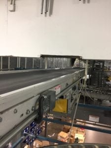 Mouser Electronics conveyor