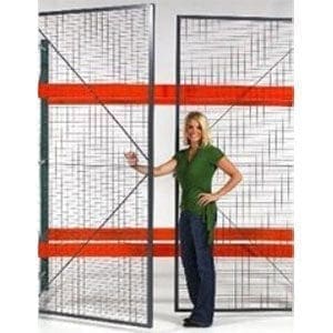 Ensure warehouse Storage Security with Wire Partitions Installation